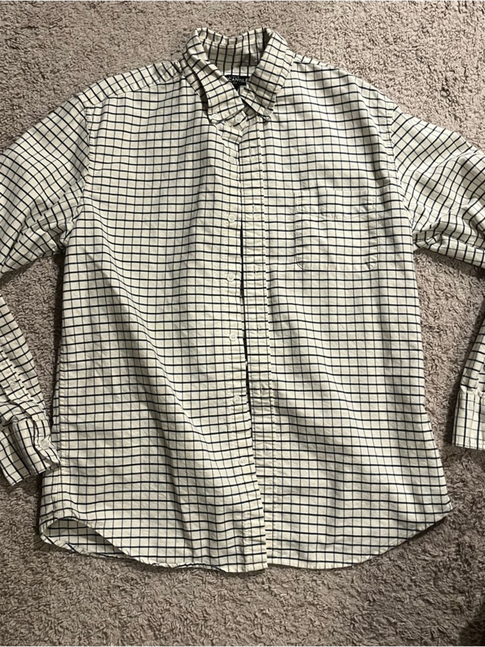 J. Crew Factory Flex Washed Cotton Shirt